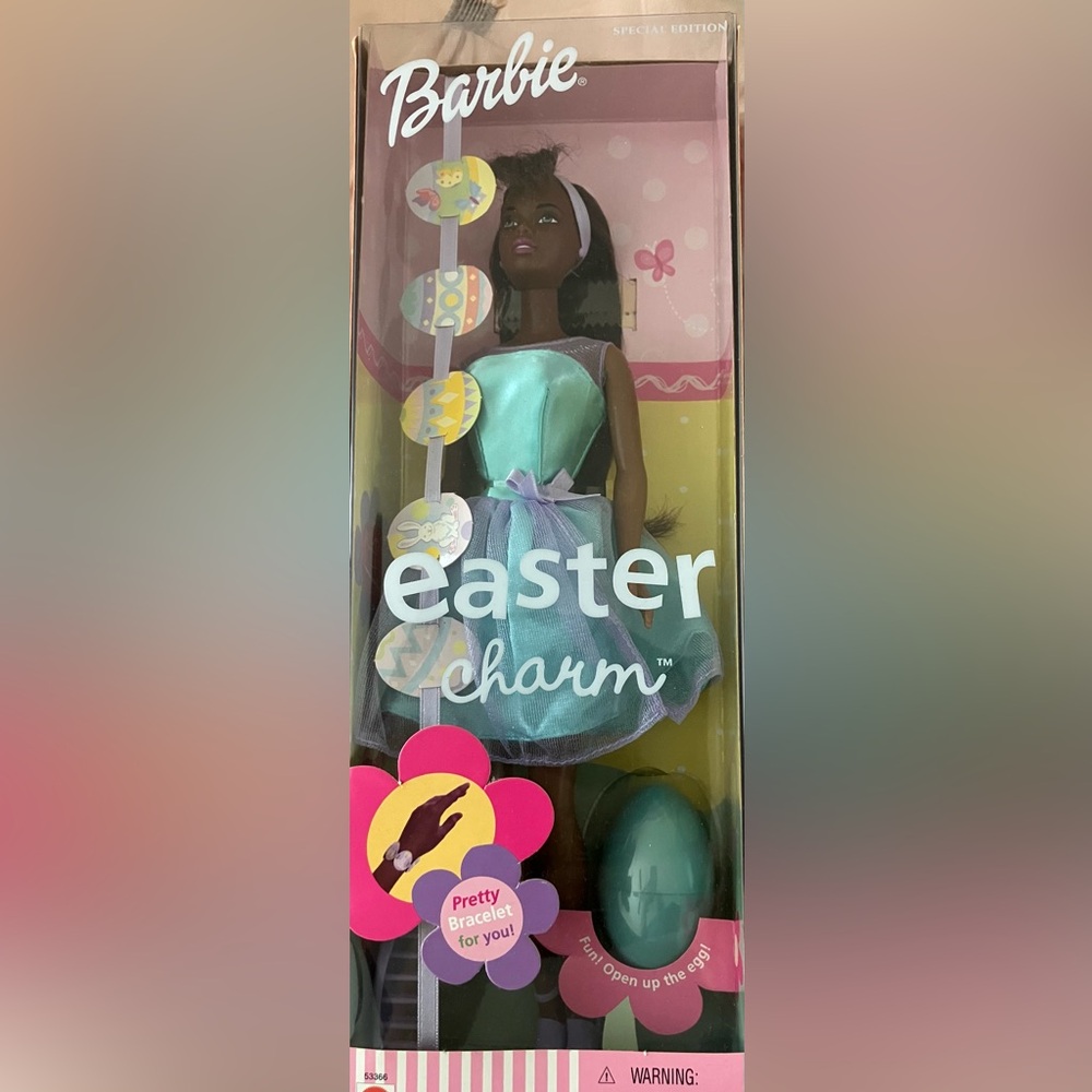 2001 Special edition Easter charm Barbie in original box. Never opened.